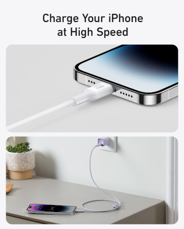 สายชาร์จเร็ว iPhone USB-C to Lightning (Anker 542 Bio-Based) ยาว 90cm สีขาว - AK382_4